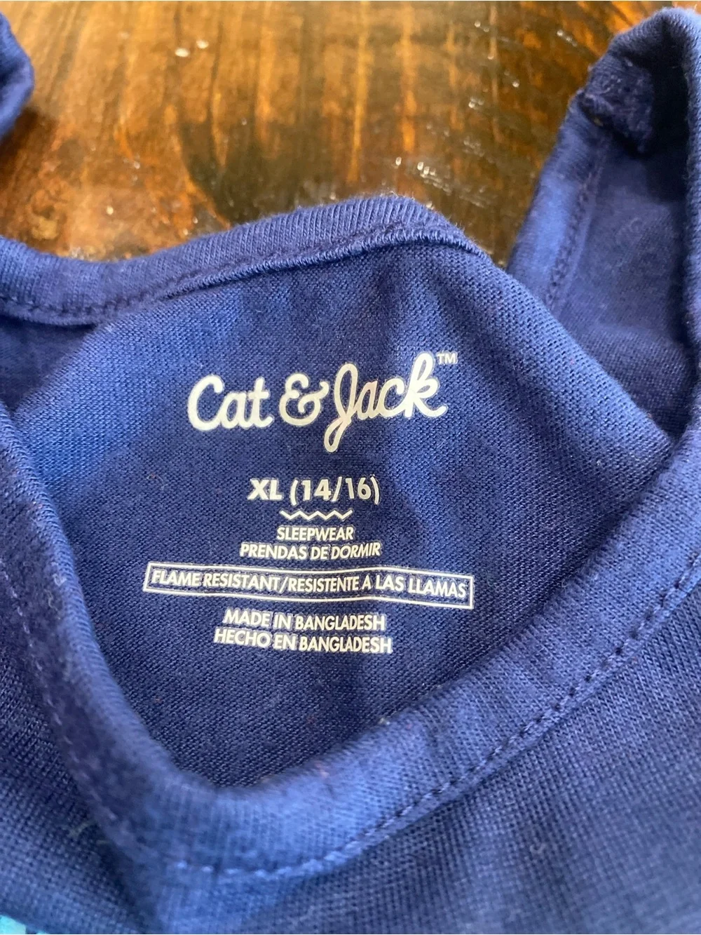 PJ’s! Cat & Jack Girls XL 14/16 Seas the Day Pajama Set